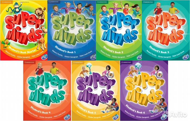 Super Minds Starter, 1, 2, 3, 4, 5, 6