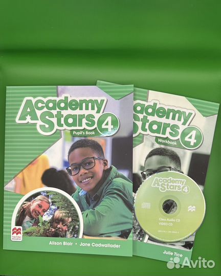 Academy stars 1,2,3,4 starter новые