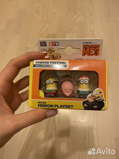 Игровой набор миньоны
