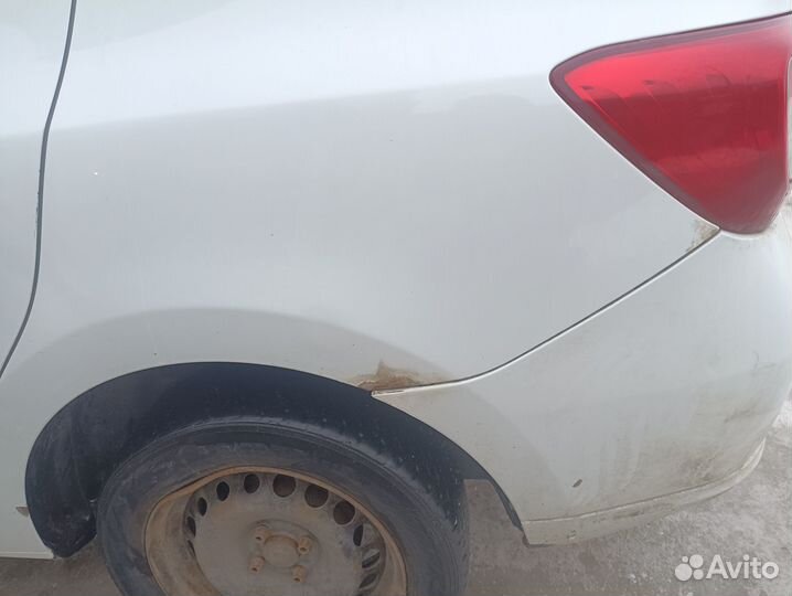 Задняя часть кузова Renault Logan