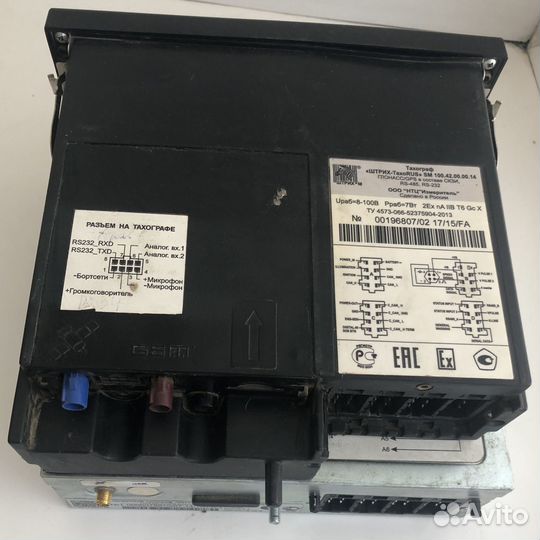 Тахограф бу с новым блоком скзи