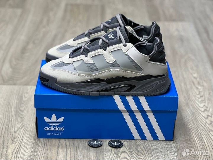 Кроссовки Adidas Niteball Grey (36-45)