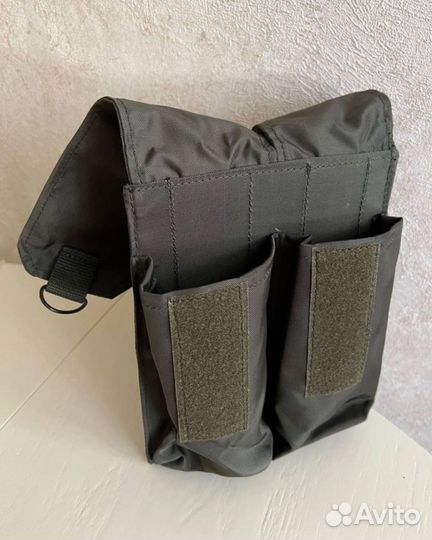 Подсумок на 2 магазина ак закрытый 