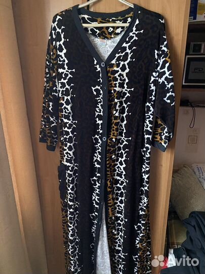 Халат женский большой размер