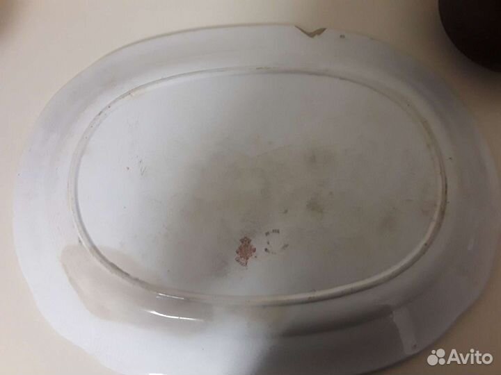 Поднос керамический