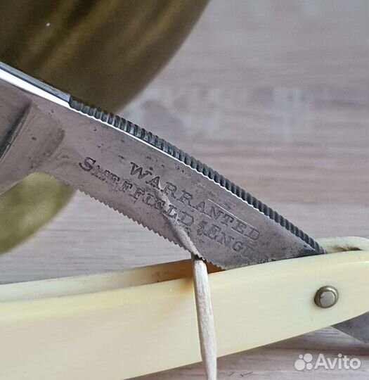 Опасная бритва Warranted Sheffield. Англия