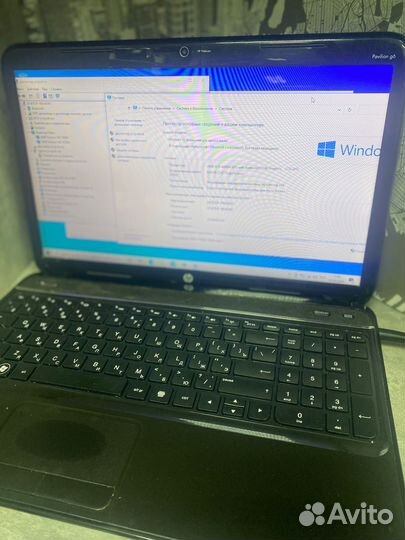 Ноутбук HP pavilion g6