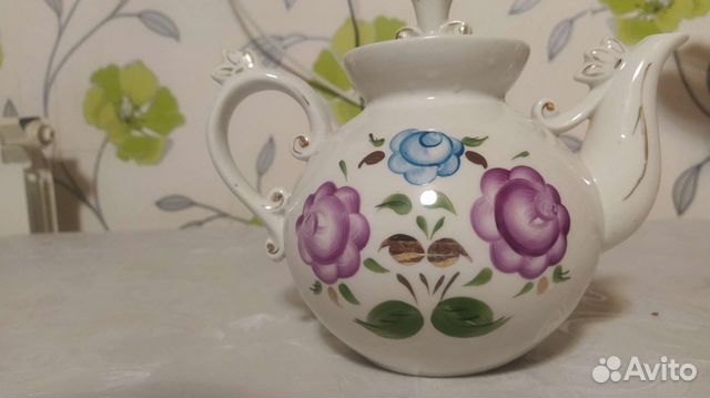 Чайник заварочный фарфоровый СССР
