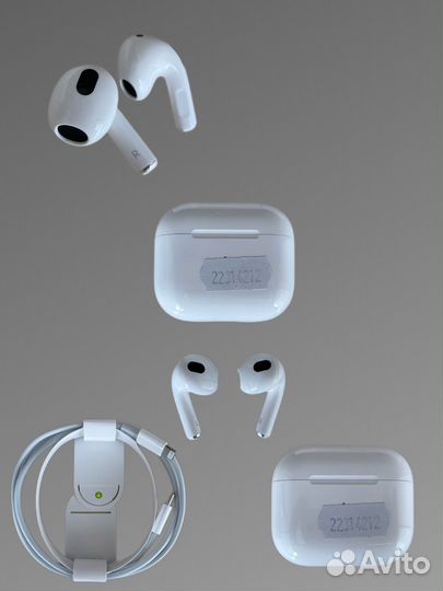 Беспроводные наушники apple airpods 3