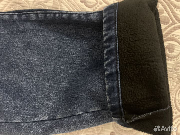 Джинсы утепленные для девочки 146,158