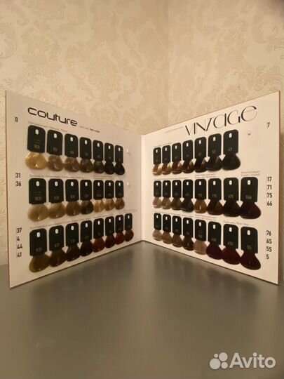 Палитра красок для волос новые и бу разных брендов