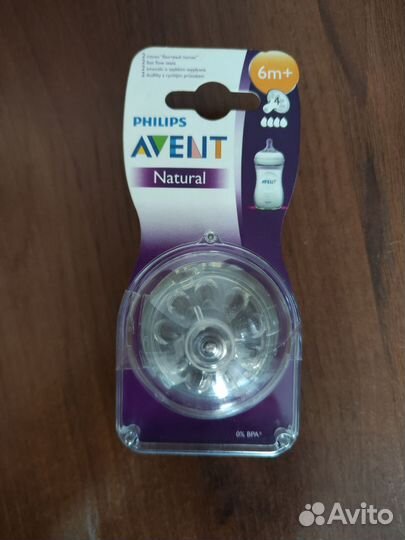Соска 6m+ Avent