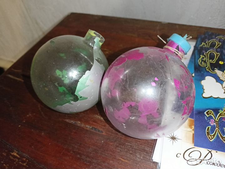 Елочные шары СССР