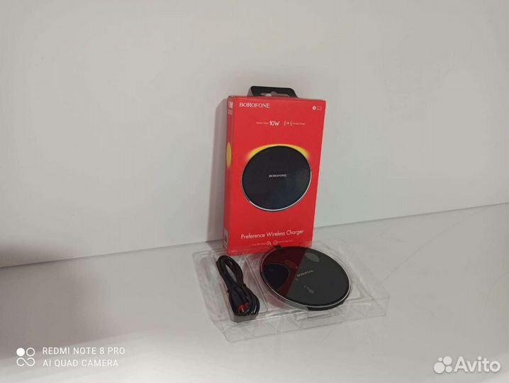 Беспроводная зарядка для телефона новая