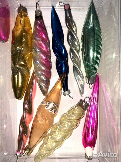 Редкие елочные игрушки СССР Винтаж