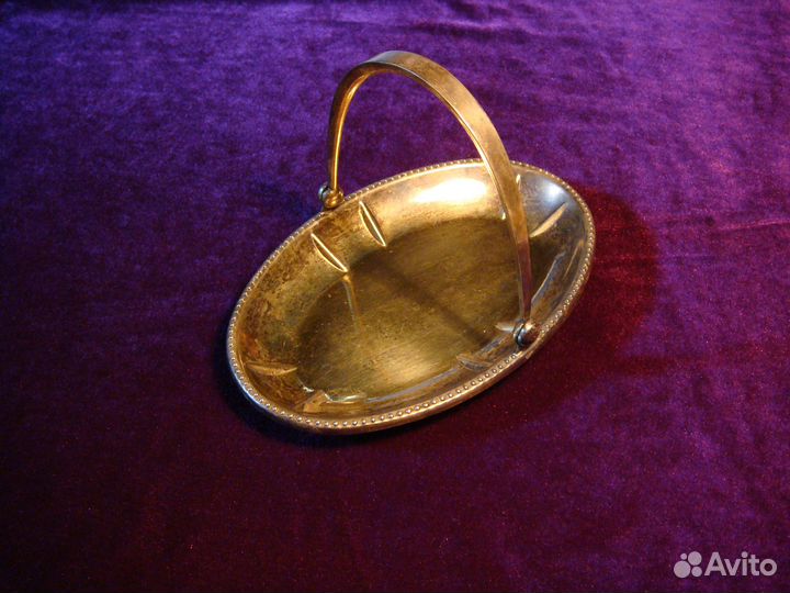 Конфетница Старинная Сухарница СССР Клеймо