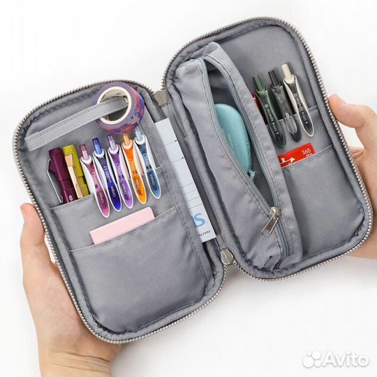 Пенал Kokuyo вельвет