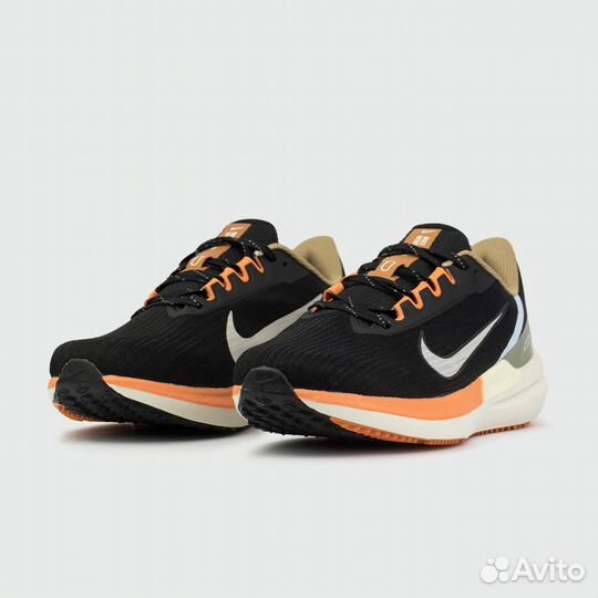 Кроссовки Nike Air Winflo 9 Black / Green / Orange