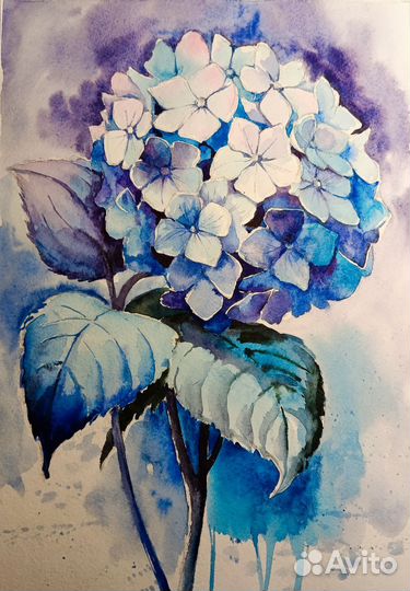 Акварельная работа