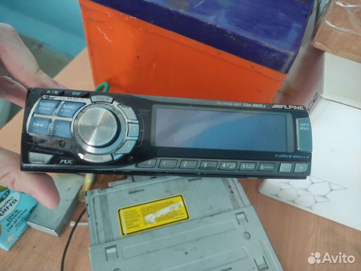 Автомагнитола процессорная Alpine CDA-9835R