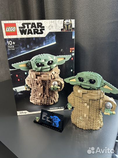 Lego star wars малыш грогу