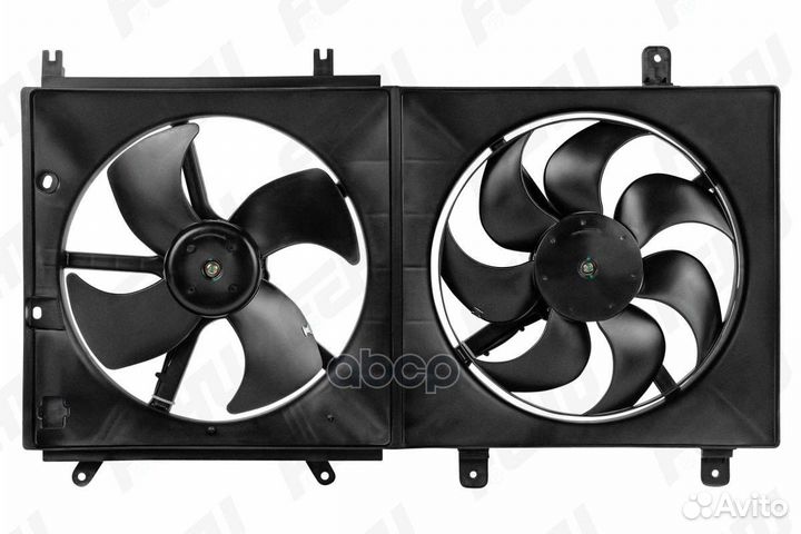 Электровентилятор охлаждения с кожухом Lifan X6