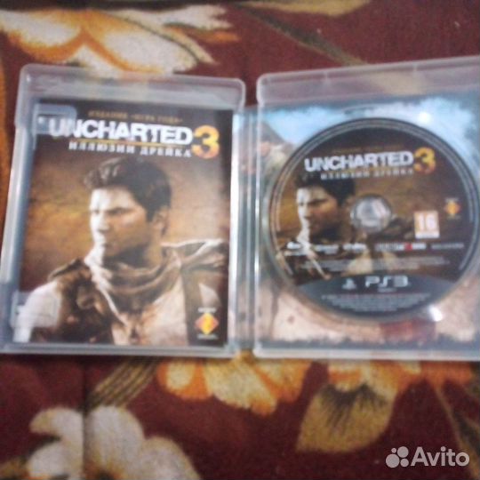 PS3 игра Uncharted 3 Иллюзии Дрейка Игра года