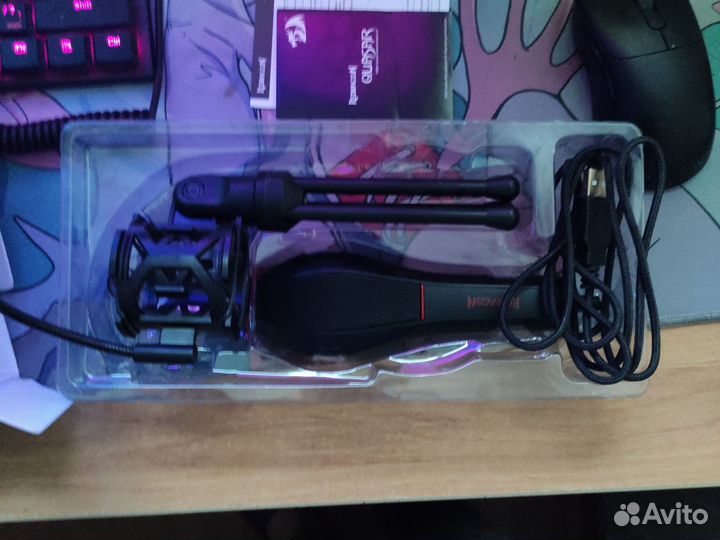 Конденсаторный микрофон redragon quasar2