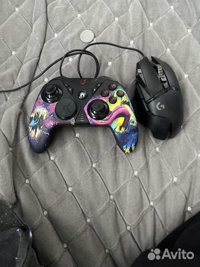 Геймпад и мышь