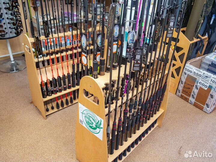 Спиннинги штекерные (98 наименований)