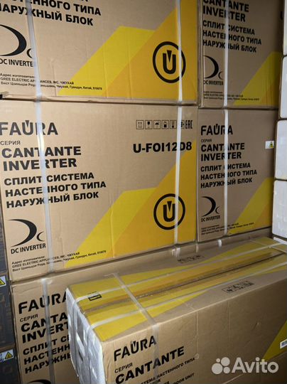 Инвертор Кондиционер faura N/U-foi12d8 40 кв