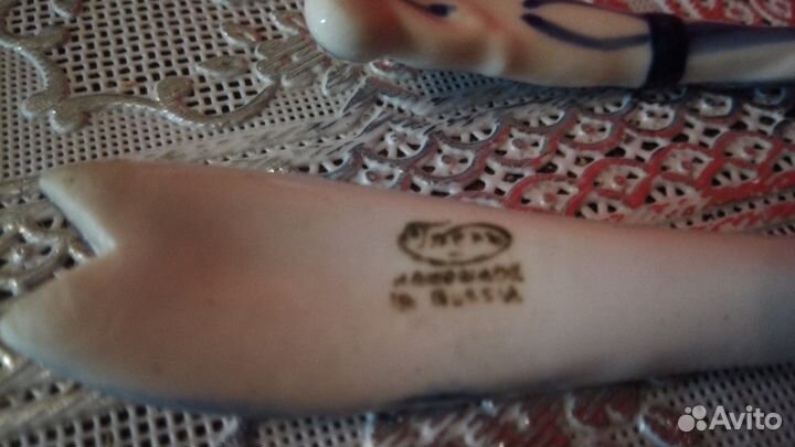 Ложки чайные гжель.пара