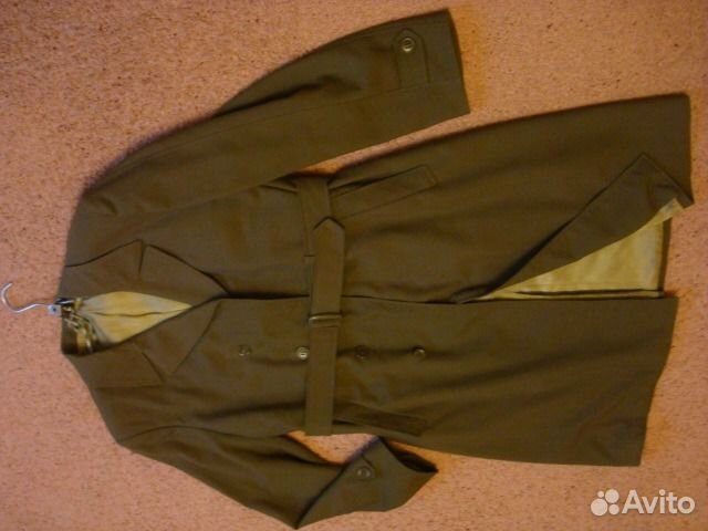 Пальто офицерское демисезонное 1980г вып 50-3разм