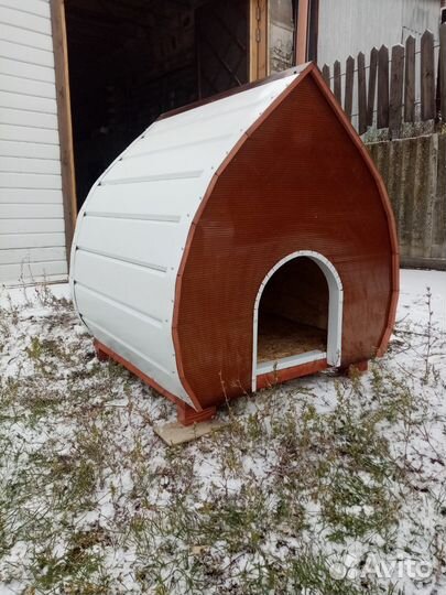 Будка для собаки утепленная