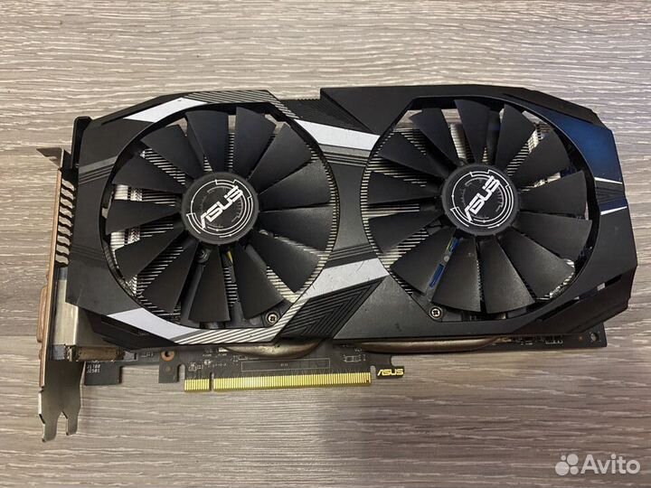 Видеокарта RX 580 8gb Asus Dual