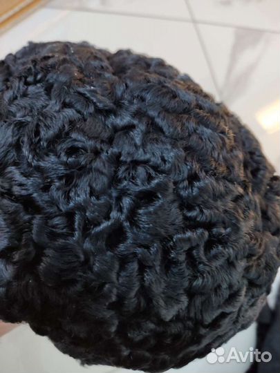 Каракулевая женская шапка