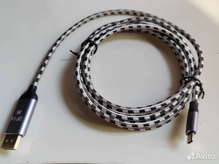 Кабель DisplayPort 1.4 - USB-C 8K