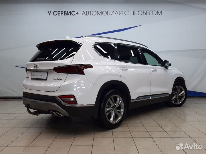 Hyundai Santa Fe 2.2 AT, 2019, 122 716 км