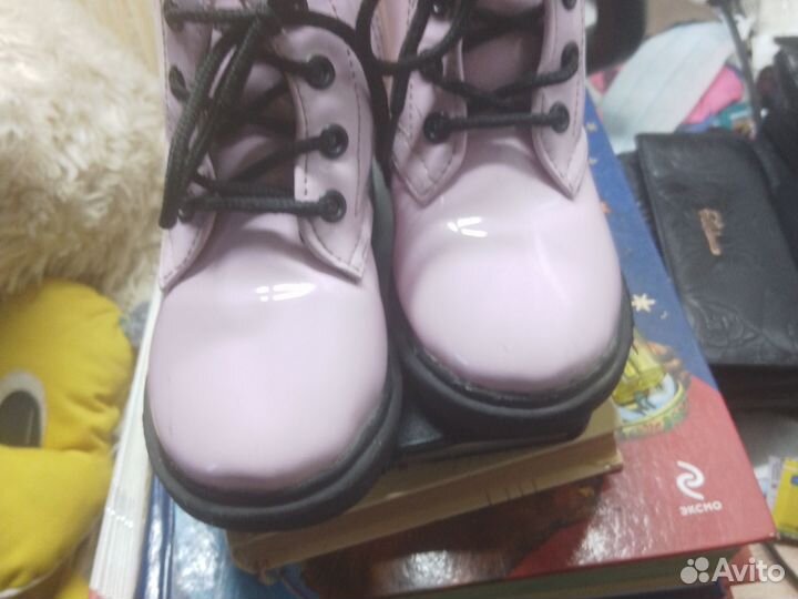 Ботинки демисезонные для девочки 25 размер
