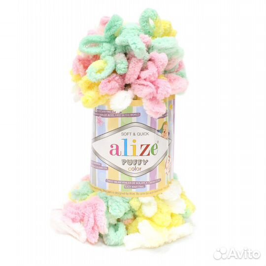 Пряжа Alize Puffy Color