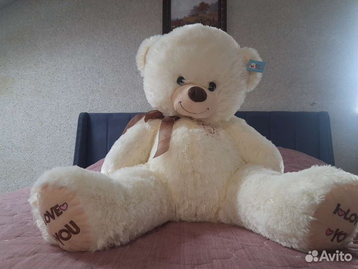 Плюшевый медведь 110см
