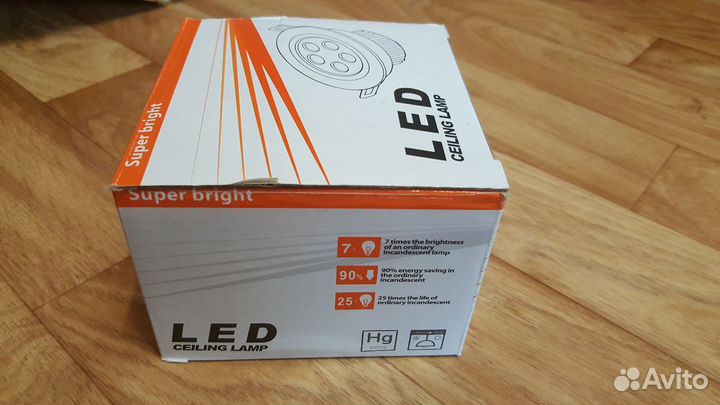 Светильники светодиодные встраиваемые