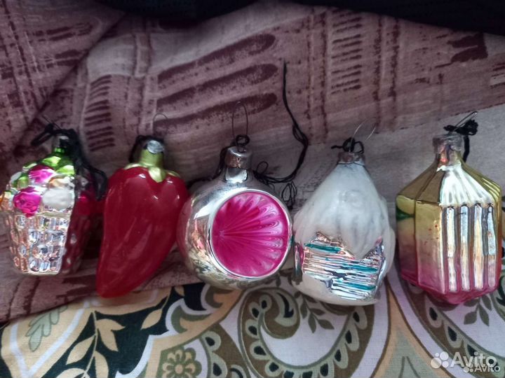 Елочные игрушки СССР