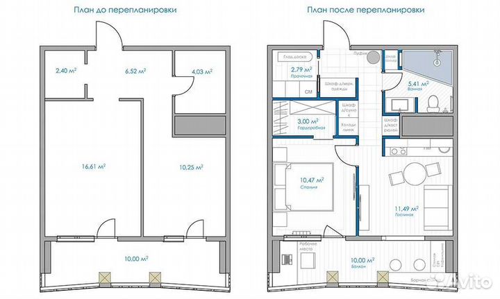 Перепланировка домов и коттеджей