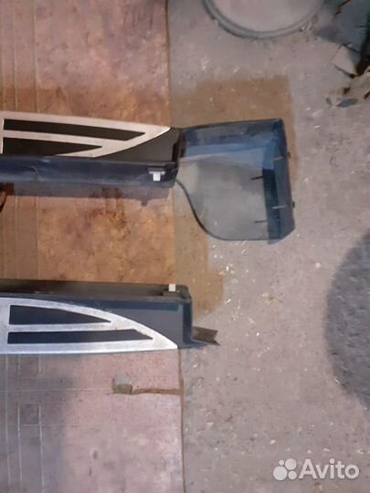 Пороги на Хендай Санта Фе 3