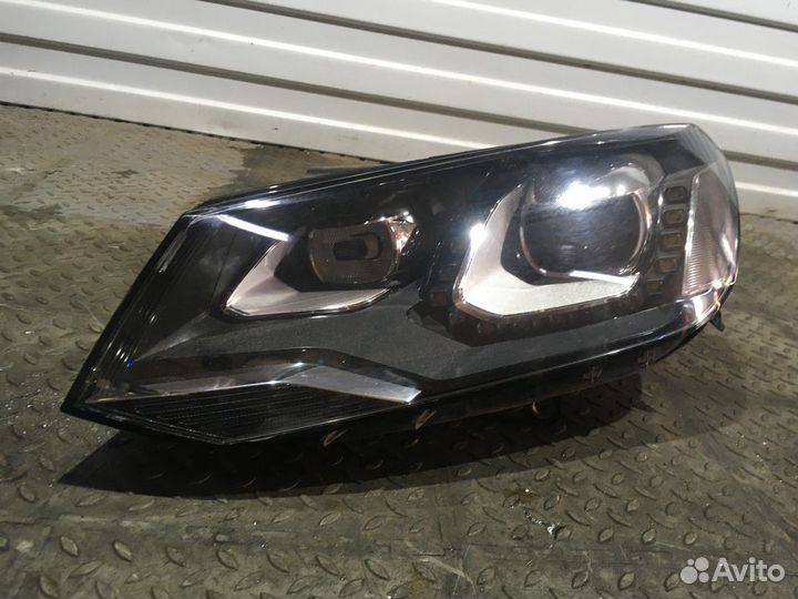 Фара левая в сборе с блоками (Volkswagen Touareg)