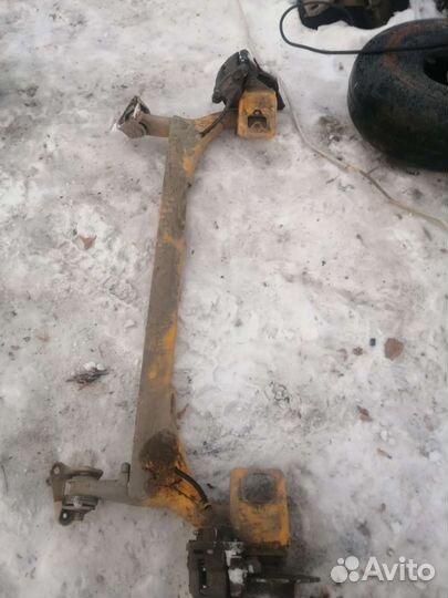 Задняя балка ваз, на дисковых тормозах