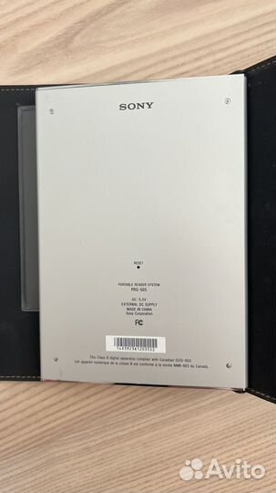 Электронная книга Sony