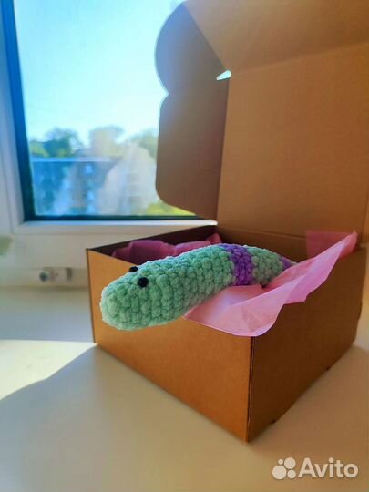 Амигуруми змейки Ручная работа