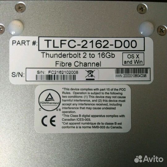 Atto ThunderLink FC 2162 Thunderbolt 2